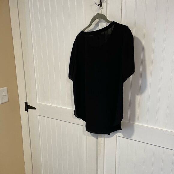 BANANA Republic, black, short sleeve top size XXS - Picture 3 of 3